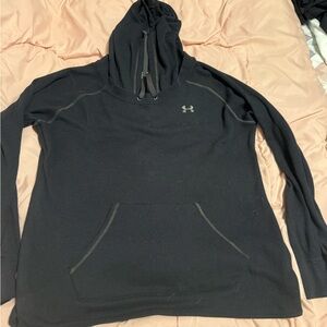 Under Armour Black Textured Hoodie